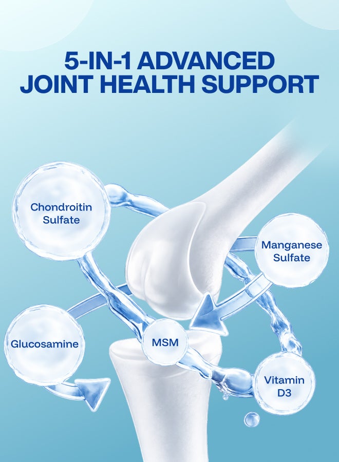 Nutrifactor Nuflex - Joint Support Formula for Joint Flexibility, Lubrication, and Mobility (60 Tablets) - Image 4