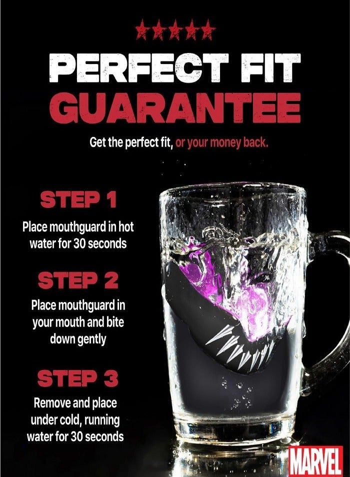 MARVEL Black Panther mouthguard Adult, Full contact for all sports including rugby, martial arts, boxing, ice hockey and all contact sports - Image 4