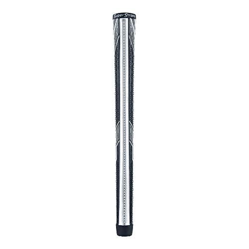 Super Stroke SuperStroke Traxion Tour Golf Club Grip, Standard, Advanced Surface Texture Improves Feedback and Tackiness and Even Hand Pressure, Black/Gray - Image 2
