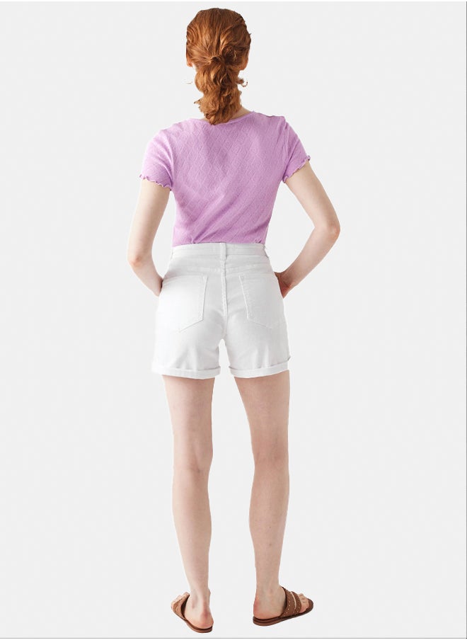 promod Plain canvas shorts  - Image 2