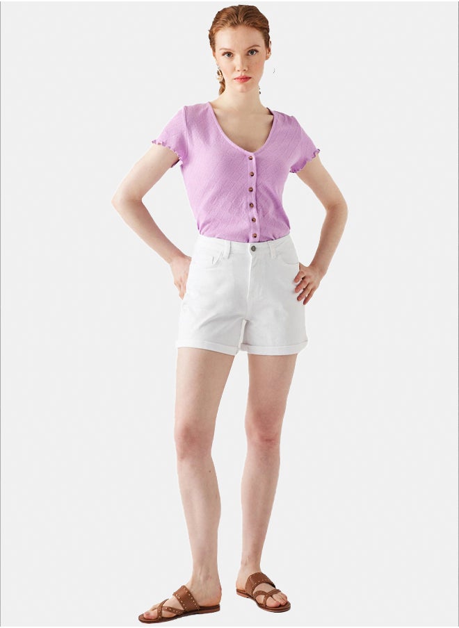 promod Plain canvas shorts  - Image 3