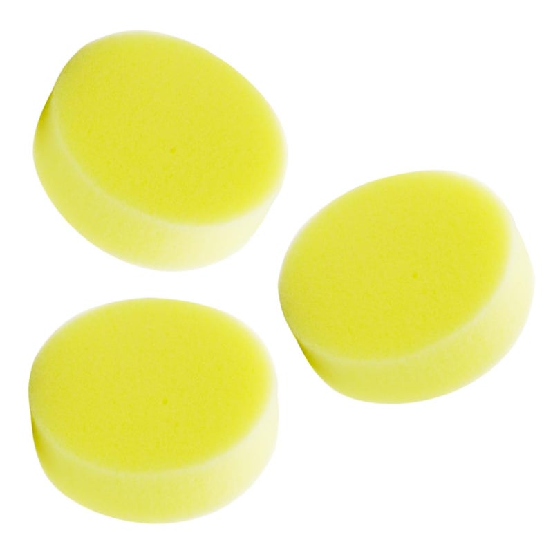 3Pcs Dual Surface Car Sponge Applicator And Bath Scrubber Cleaning Tools Set - Image 2