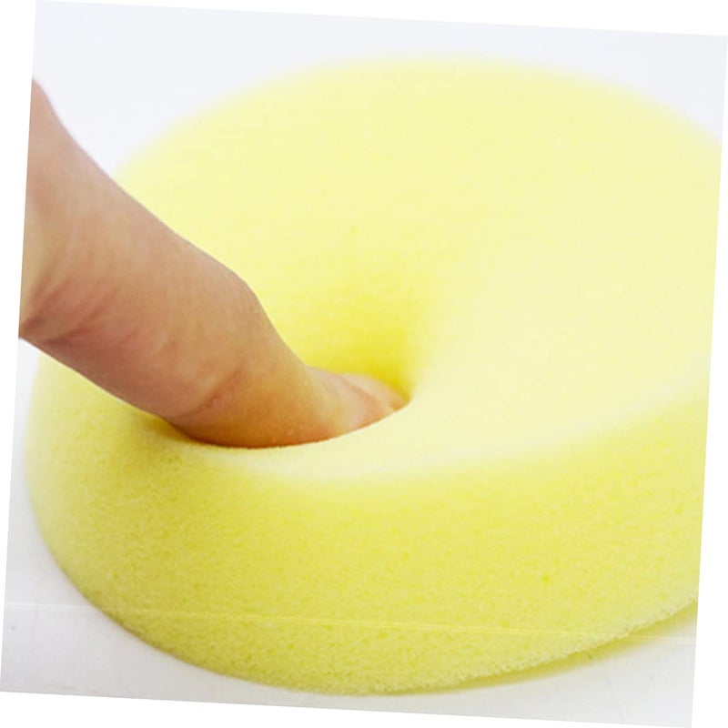 3Pcs Dual Surface Car Sponge Applicator And Bath Scrubber Cleaning Tools Set - Image 4