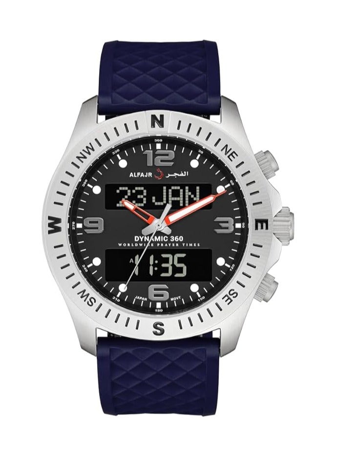 الفجر ساعة ديناميك 360 المطاطية الزرقاء WH-24 - Image 1