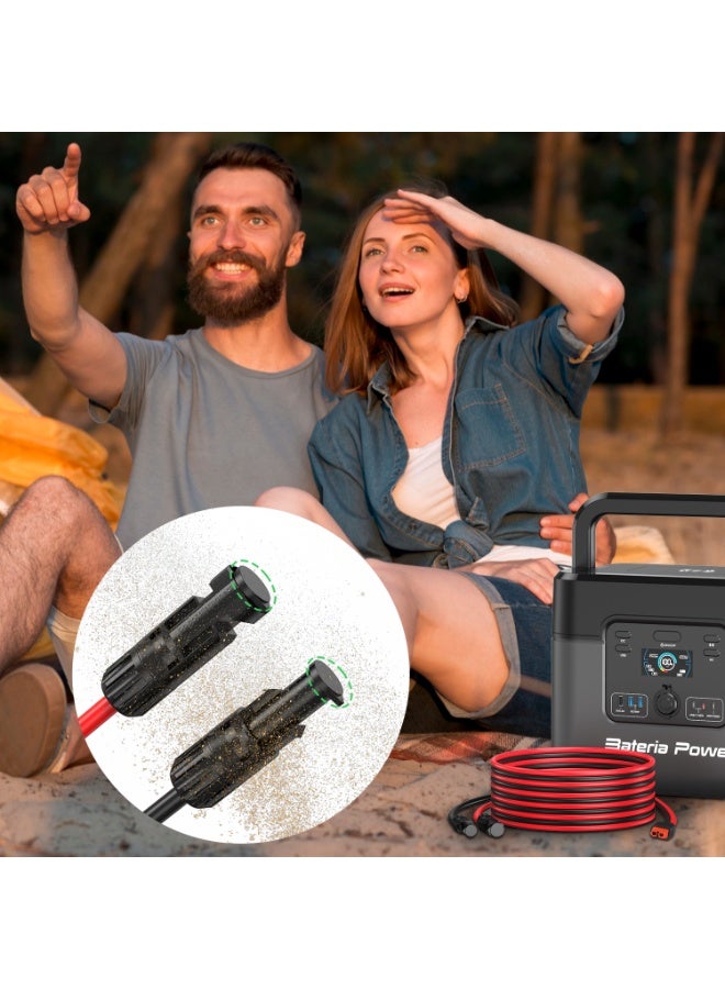 بطارية الطاقة Bateria Power - 10 أزواج من أغطية موصلات الطاقة الشمسية (IP68) - أغطية واقية لموصلات الألواح الشمسية، مقاومة للعوامل الجوية والغبار، مخصصة للموصلات الشمسية الذكر والأنثى. - Image 4