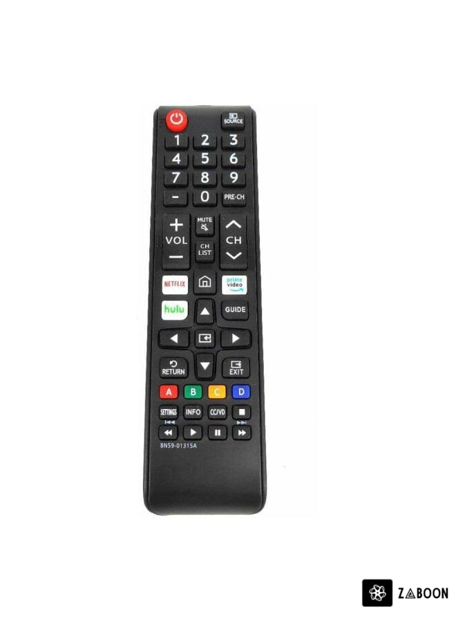 Zaboon Remote Control For Samsung 4K UHD Smart TV Black