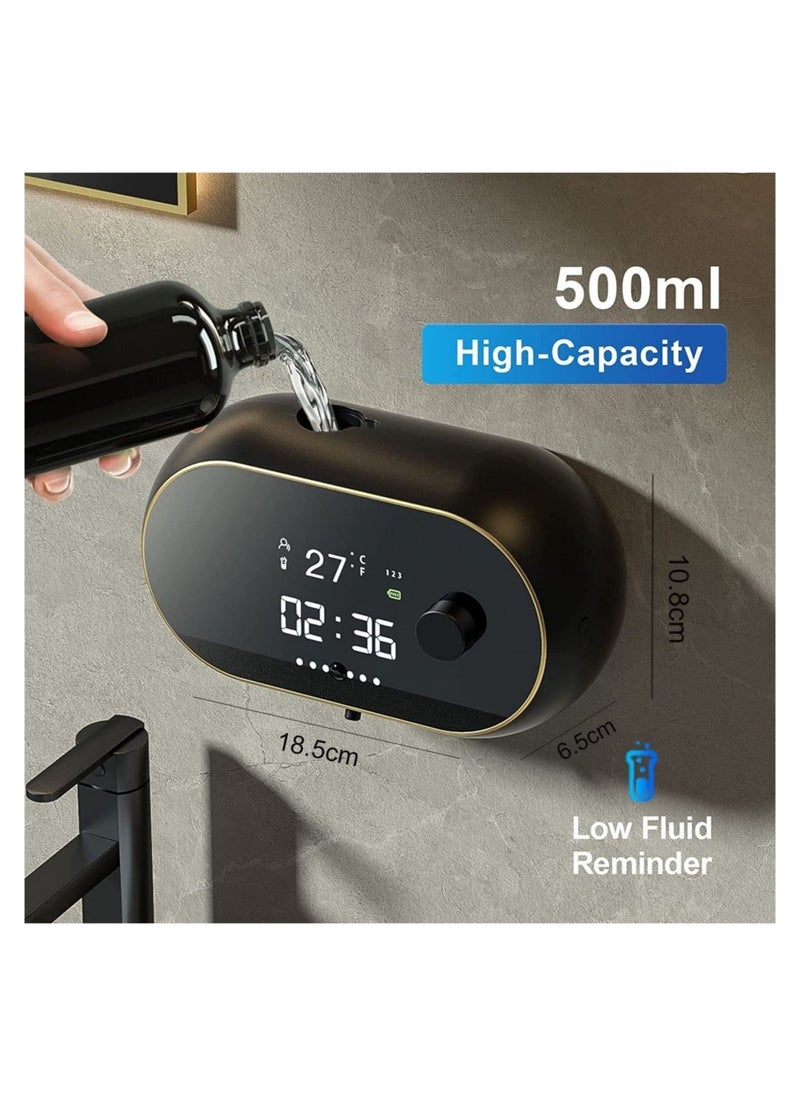 DMG TECH Automatic Soap Dispenser, Foaming Soap Dispenser, Wall Mount Foam Soap Dispenser Touchless Soap Dispenser, Smart Electric Wall Auto Foaming Hand Soap Dispenser for Bathroom, Kitchen, Commercial  - Image 5