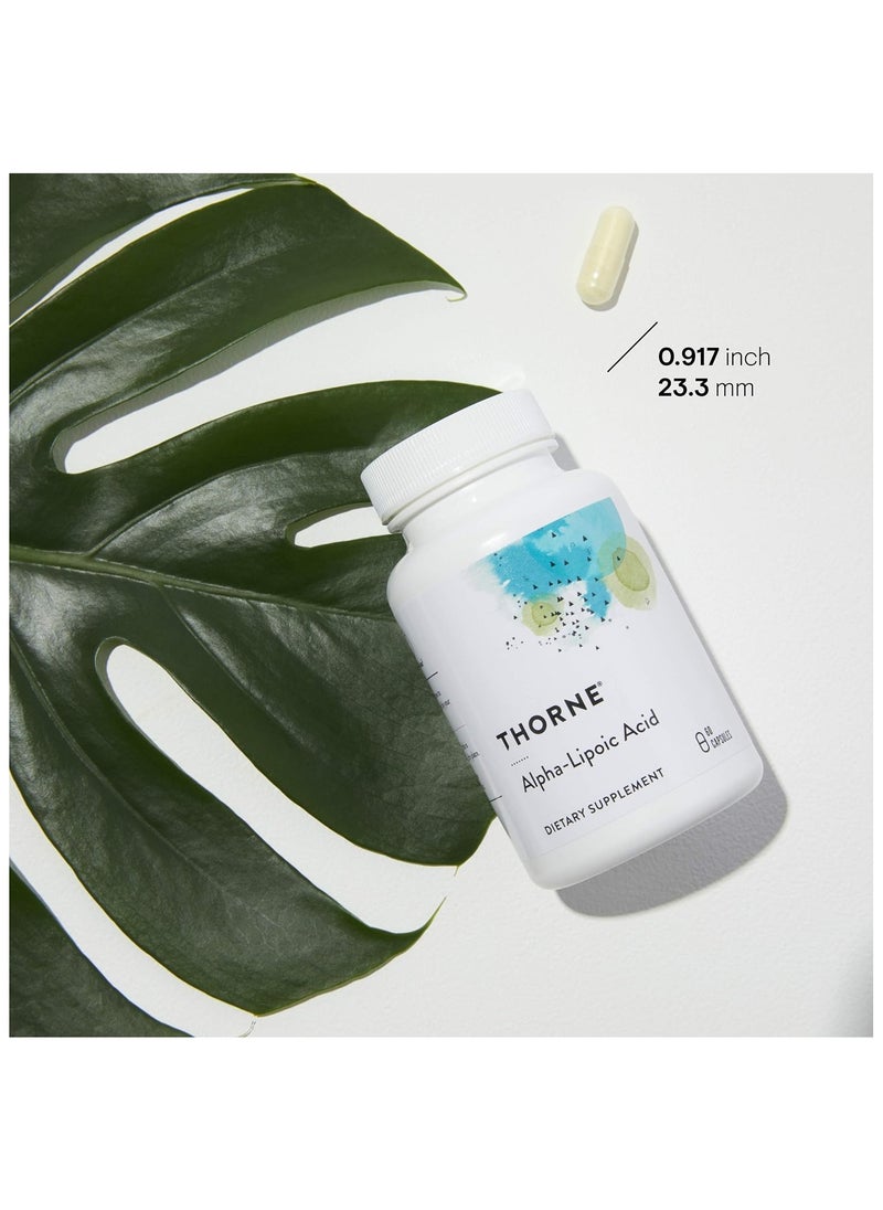 Thorne - Alpha-Lipoic Acid Dietary Supplement - 60 Capsules - Image 1