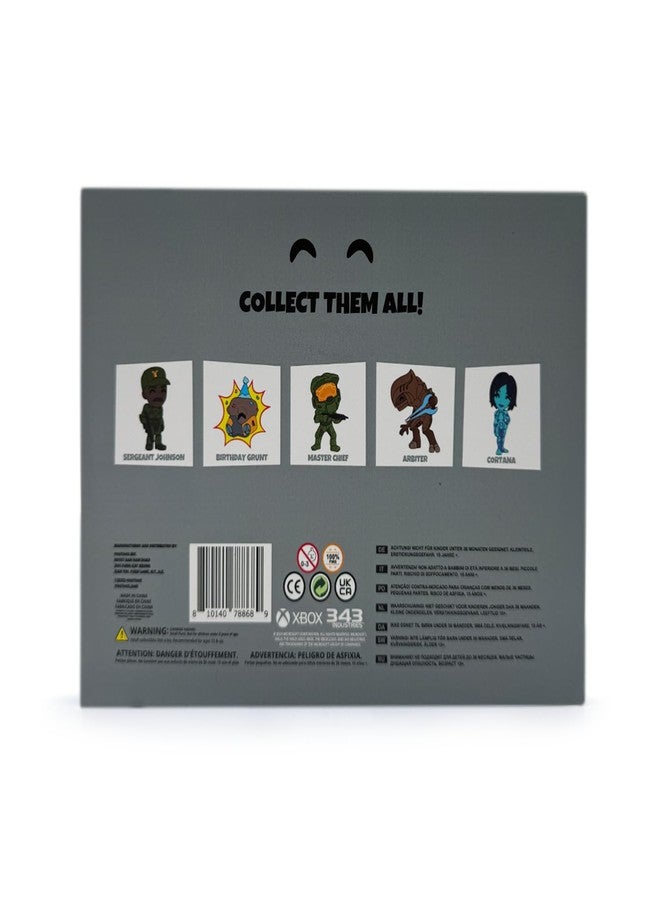 يوتوز مجموعة Youtooz المكونة من 5 دبابيس مينا هالو مقاس 2 بوصة مع ماستر تشيف وكورتانا - هدية هالو للاعبين - Image 4