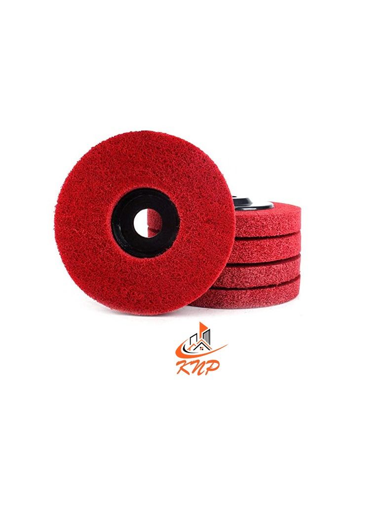 KNP Buffing Disc 4.5" - Red  - Image 2