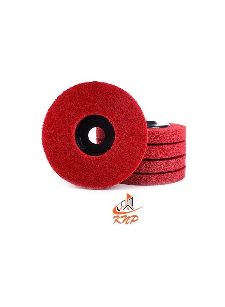 KNP Buffing Disc 4.5" - Red  - Image 1