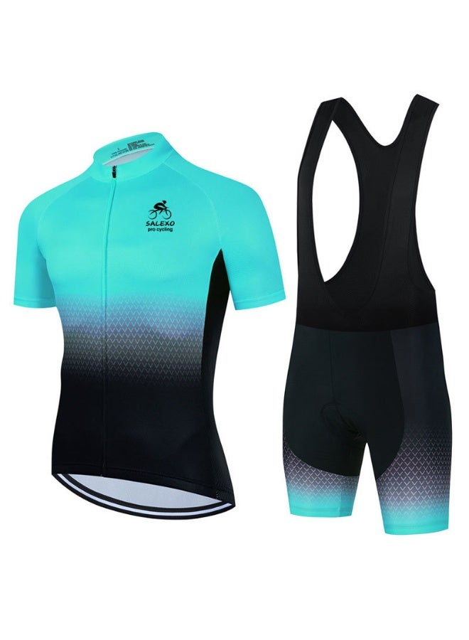 KUYING New Men's And Women's Summer Cycling Suit Set  - Image 1