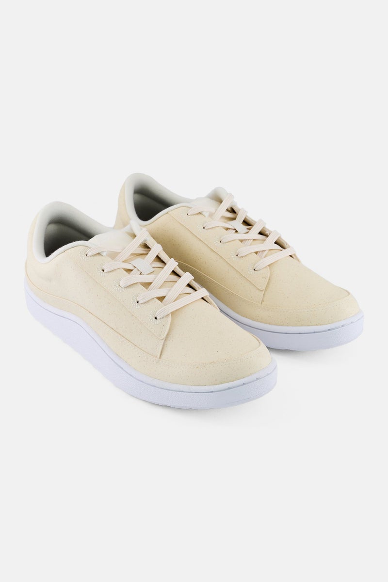 Allbirds Men Medium Lace Up Casual Shoes, Beige - Image 1