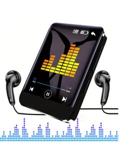 Boyi 64gb Portable Mp3 Music Player, Full Touch Screen Music Player With Built-In High-Definition Speaker, Fm Radio, Voice Recorder, Ebook, Mini-Design, Support Video Playback, Ideal For Sports And Travel  - Image 1