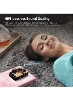 Boyi 64gb Portable Mp3 Music Player, Full Touch Screen Music Player With Built-In High-Definition Speaker, Fm Radio, Voice Recorder, Ebook, Mini-Design, Support Video Playback, Ideal For Sports And Travel  - Image 3