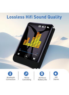 Boyi 64gb Portable Mp3 Music Player, Full Touch Screen Music Player With Built-In High-Definition Speaker, Fm Radio, Voice Recorder, Ebook, Mini-Design, Support Video Playback, Ideal For Sports And Travel  - Image 5