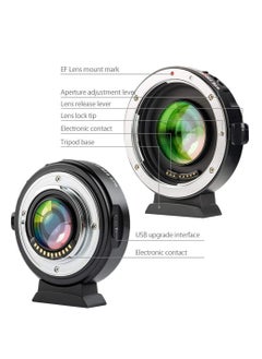 VILTROX Lens Adapter Mount AF EF-E II Auto Focus Lens Adapter Compatible for Canon EF lens to Sony E mount APS-C cameras  - Image 2