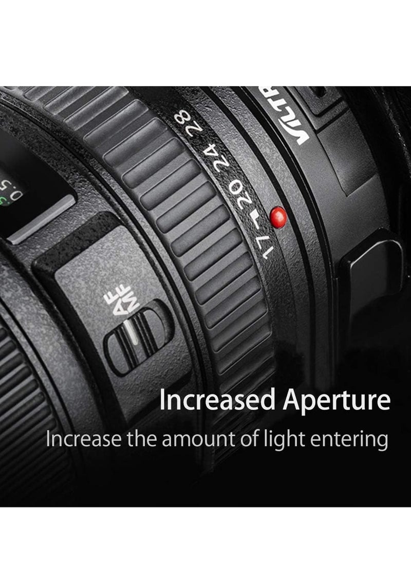 VILTROX - Lens Adapter Mount AF EF-E II Auto Focus Lens Adapter Compatible for Canon EF lens to Sony E mount APS-C cameras - Image 1