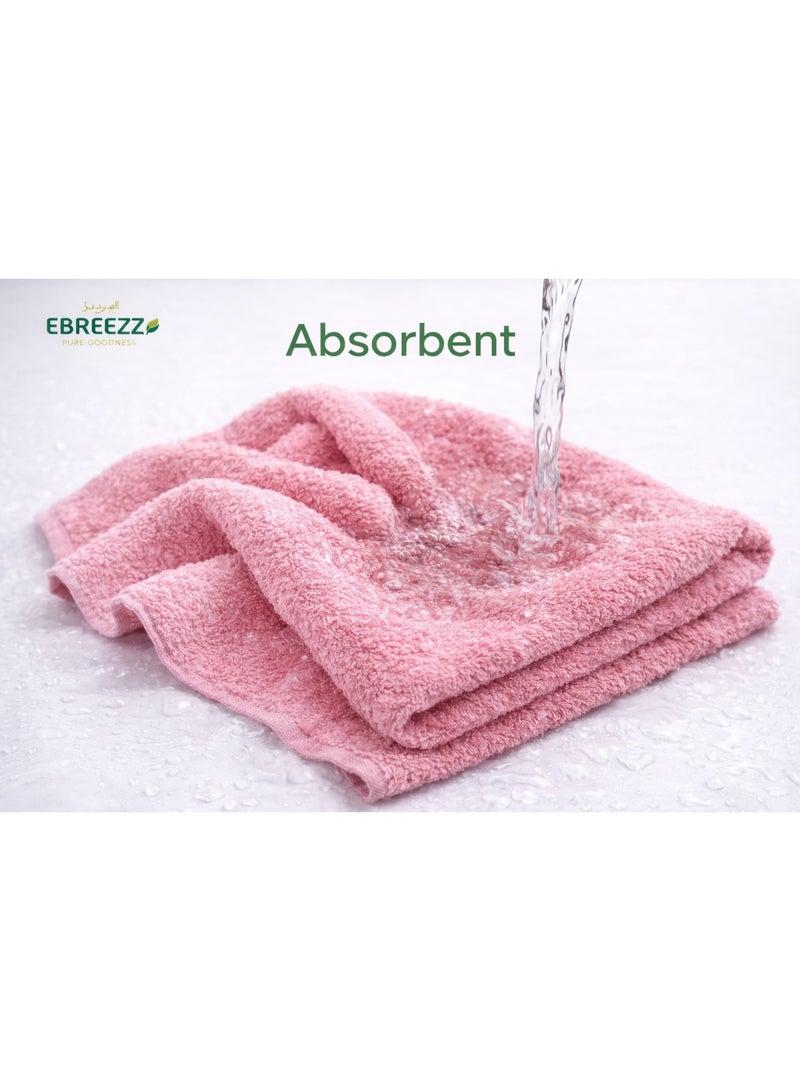 EBREEZZ Premium Cotton Luxury Bath Set – Bathrobe, Towels & Slippers - Image 2