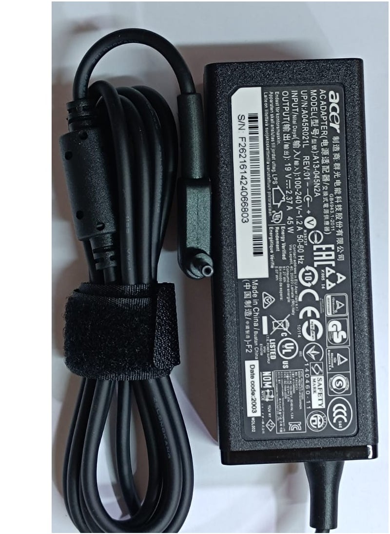 CS 45W 19.V 2.37A 3.0mm * 1.1mm Laptop Charger for Acer  11 13 14 15 C720 CB3-431 CB5-571-362Q CB5-571-58HF Swift 1 3 5 SF113-31 SF114-31 SF314-41 51 SF514-51 52T aspire 3 a314 5 A515-55 A514  - Image 1