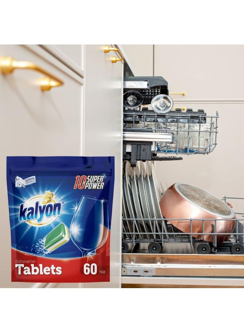 kalyon Dishwasher Tablets 60 PCS - Image 2