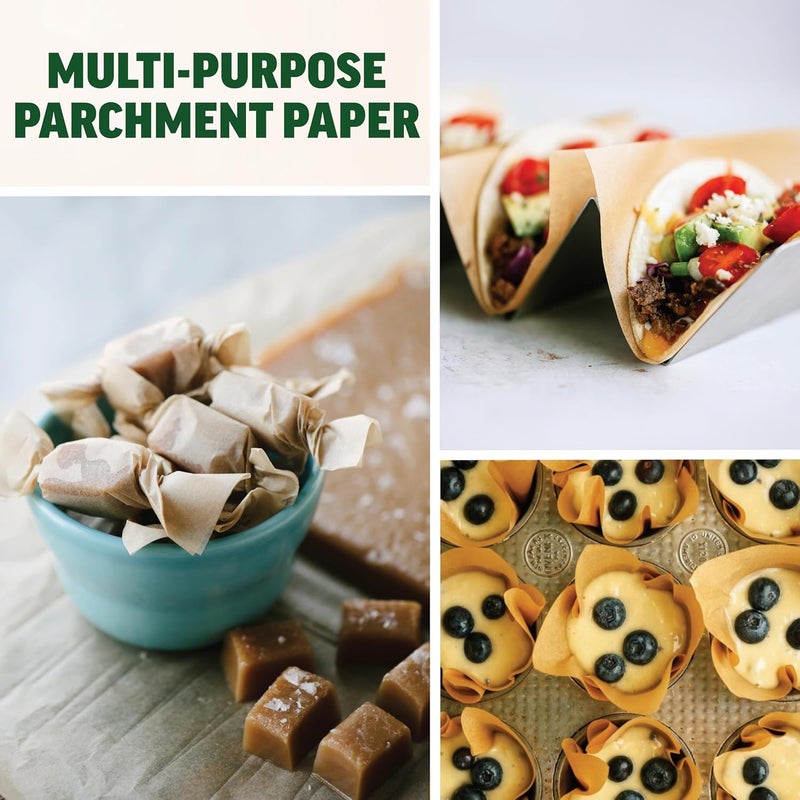 Zenlogy 5x5 Small Parchment Squares (300 sheets) - Unbleached, Non-stick, Pre-cut Parchment Paper- Ideal for Candy Wrappers, Liner Paper, Freezing and Storing, Separating, and Diamond Painting - Image 5