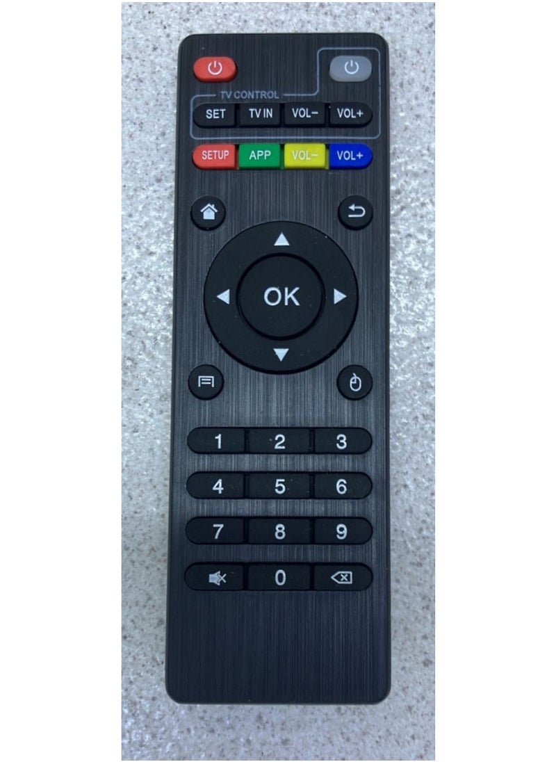 Universal Smart BOX Remote Control for Android TV Box – Compatible with X96, X96mini, X96Q, MXQ, MXQ Pro, T95, H96, M8S & More