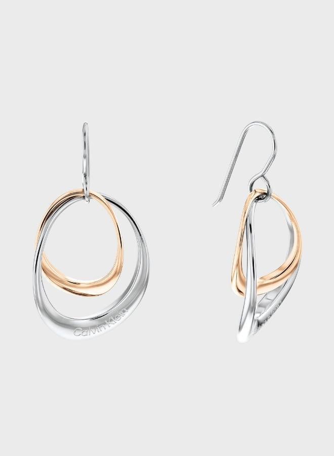 CALVIN KLEIN Warped Family Earrings - Image 1