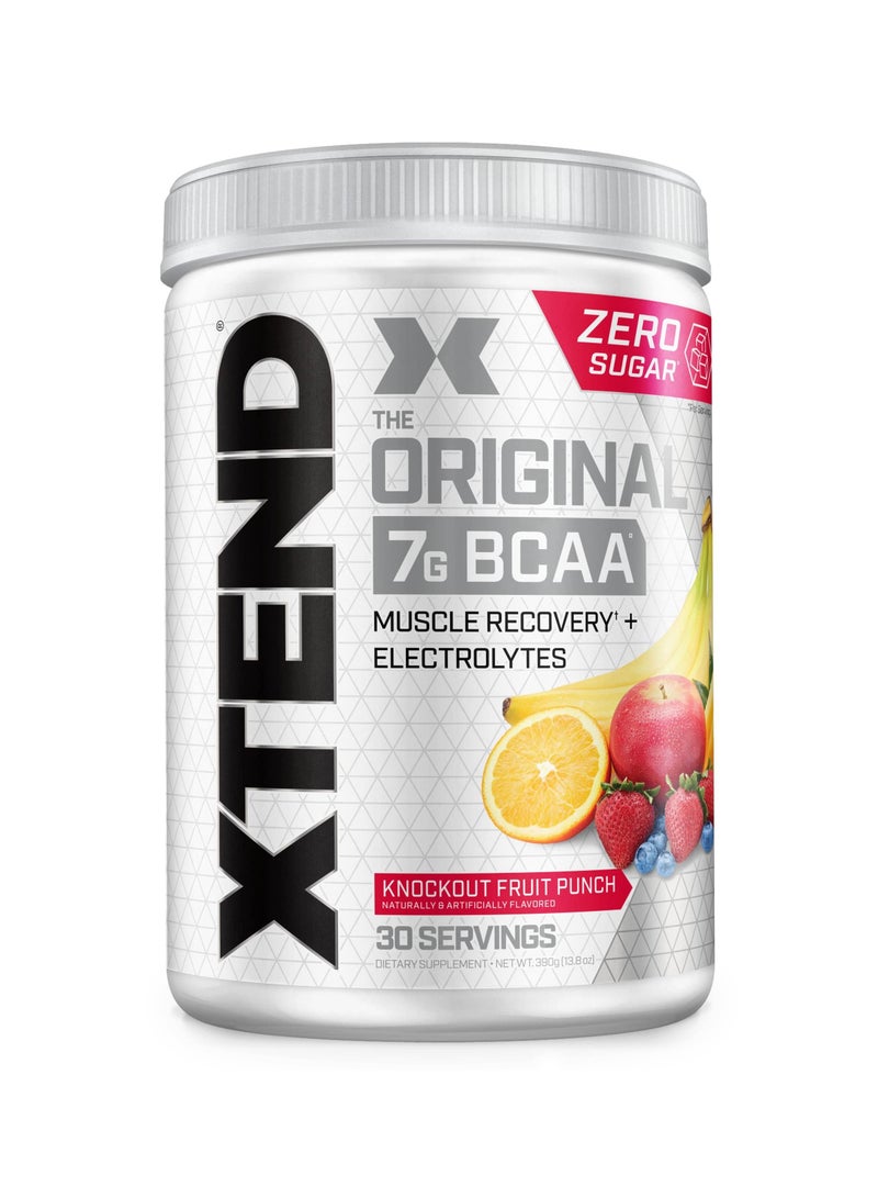 SCIVATION Xtend The Original 7G BCAA لاستعادة العضلات + إلكتروليتات، نكهة الفاكهة القاضية - 30 وجبة - Image 1