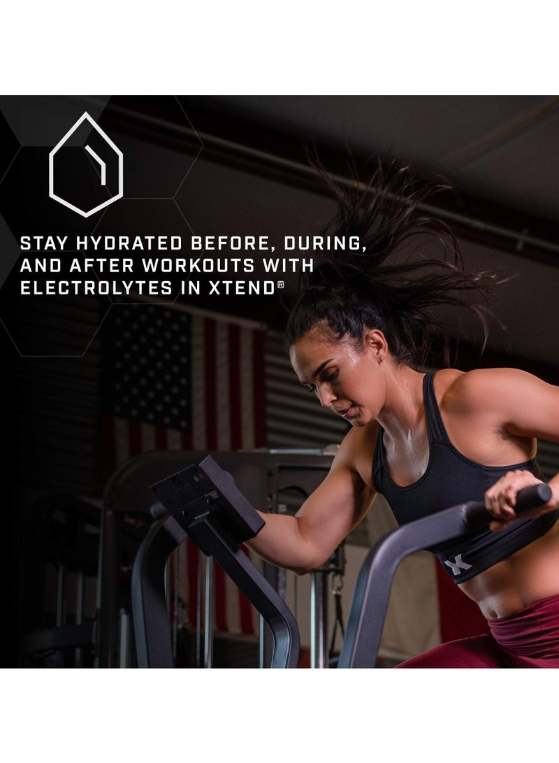 SCIVATION Xtend The Original 7G BCAA لاستعادة العضلات + إلكتروليتات، نكهة الفاكهة القاضية - 30 وجبة - Image 4