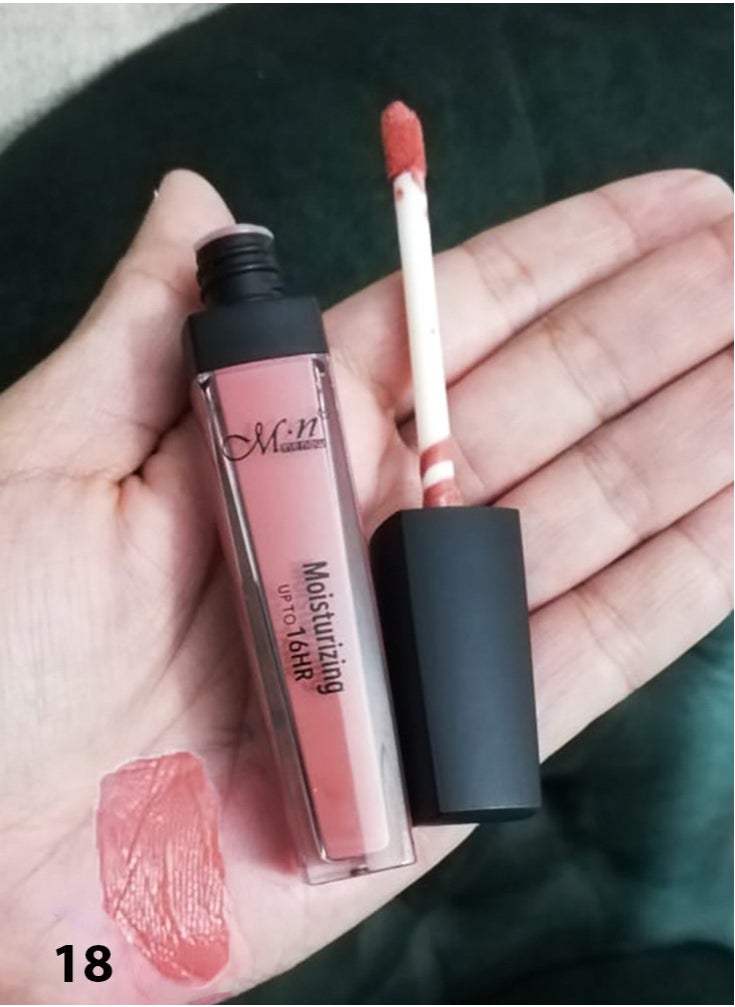 M.N - Soft and easy-to-apply Lip Gloss Liquid Matte. from MN, color 18 - Image 1