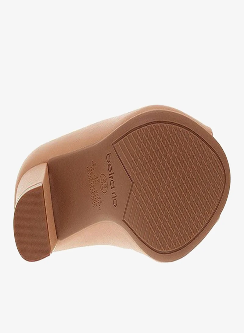 Beira Rio Nude Low Heels Pump for Women – Elegant Office Heel Shoes & Classic Pumps for Girls for Women | Best Price UAE