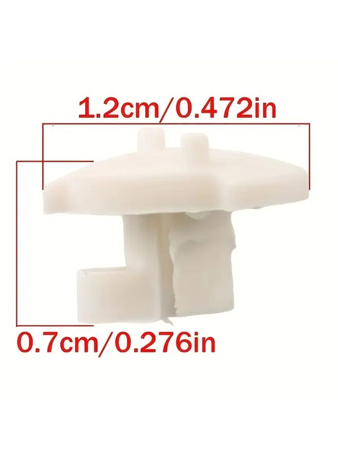 2pcs RV Refrigerator Vent Covers ABS Durable Winter Closing Clips Coffee Brown - Image 2