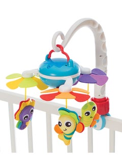 Musical Travel Mobile On the Go or at Home With 3 Different Melodies From 0 Months Multicoloured