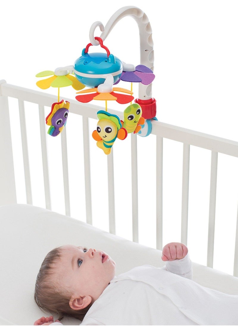 playgro - Musical Travel Mobile On the Go or at Home With 3 Different Melodies From 0 Months Multicoloured - Image 1