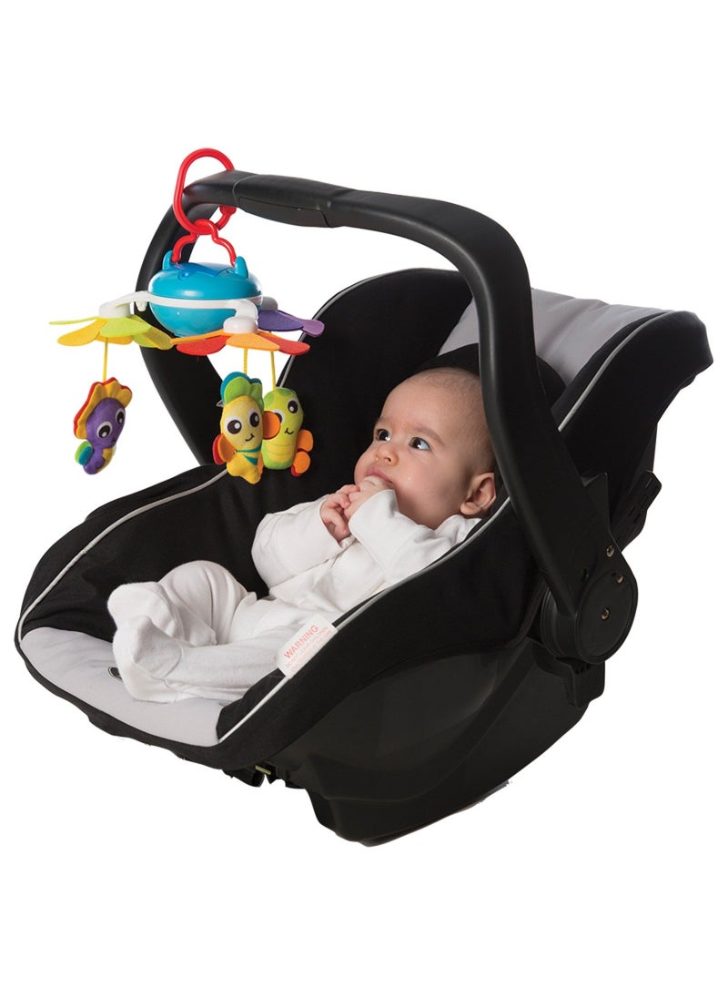 playgro - Musical Travel Mobile On the Go or at Home With 3 Different Melodies From 0 Months Multicoloured - Image 1