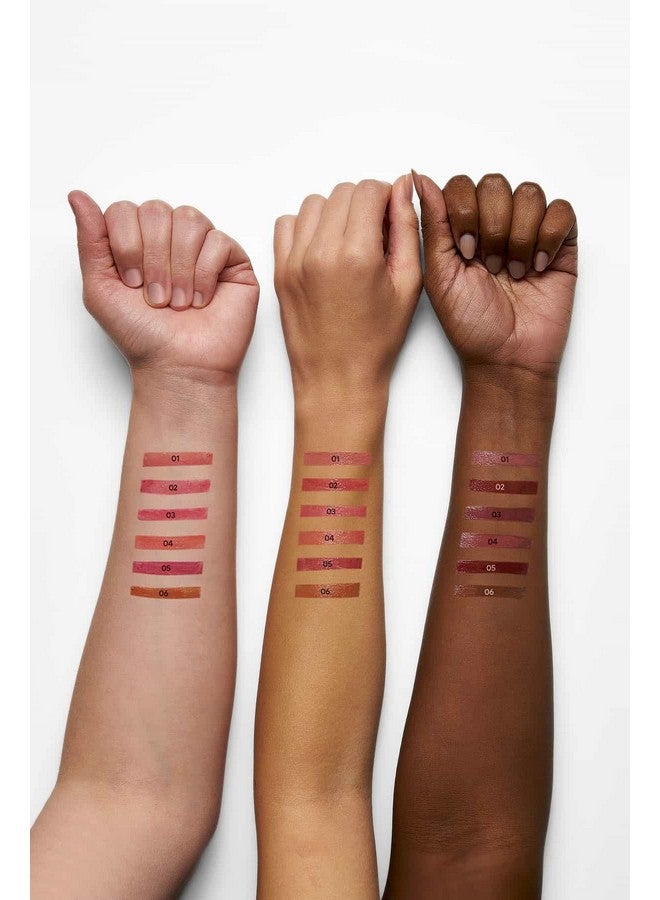 جولدن روز مرطب الشفاه الملون جلو كيس من جولدن روز كوزماتيكس بعامل حماية من الشمس 15، تركيبة نباتية (لاتيه الفانيليا) - Image 5