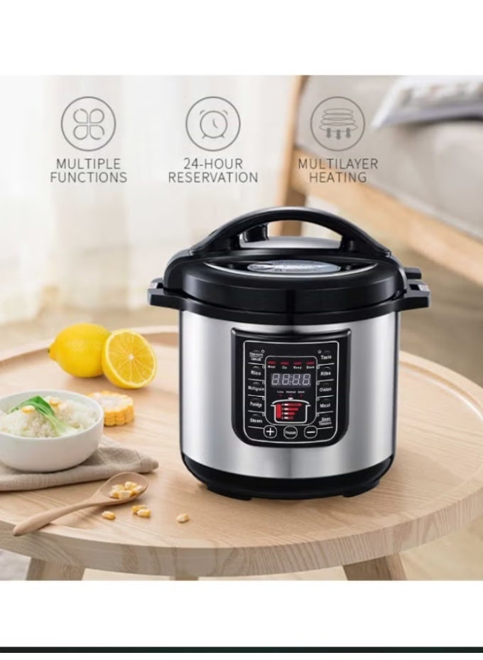 ELTRAZONE 12.5L Electric Pressure Cooker 10-in-1 Multi-Function Digital Pressure Cooker with LED Display, 12 Safety Features, Large Capacity, Fast Cooking, Energy Saving Technology & Easy Digital Controls - Image 1