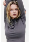 اتش اند ام Grey Medium Dusty