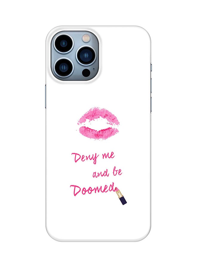 Stylizedd Case for iPhone 15 Pro Max Slim Snap Classic Series Mobile Cover Hard PC Shield Matte Finish Phone CasePrint - Raining Lipsticks - Image 1