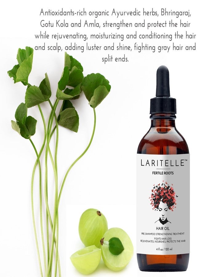 Laritelle Organic Hair Loss Treatment for Men and Women | Fortifying, Strengthening and Follicle Rejuvenating | Stops Hair Shedding, Promotes New Hair Growth | GMO-free. Vegan | 4 oz - Image 3