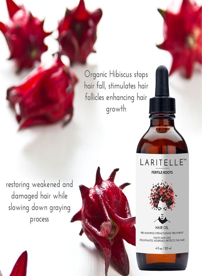 Laritelle Organic Hair Loss Treatment for Men and Women | Fortifying, Strengthening and Follicle Rejuvenating | Stops Hair Shedding, Promotes New Hair Growth | GMO-free. Vegan | 4 oz - Image 4