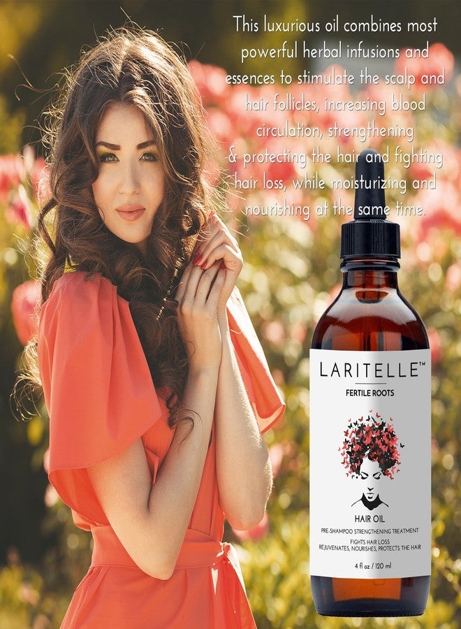 Laritelle Organic Hair Loss Treatment for Men and Women | Fortifying, Strengthening and Follicle Rejuvenating | Stops Hair Shedding, Promotes New Hair Growth | GMO-free. Vegan | 4 oz - Image 2
