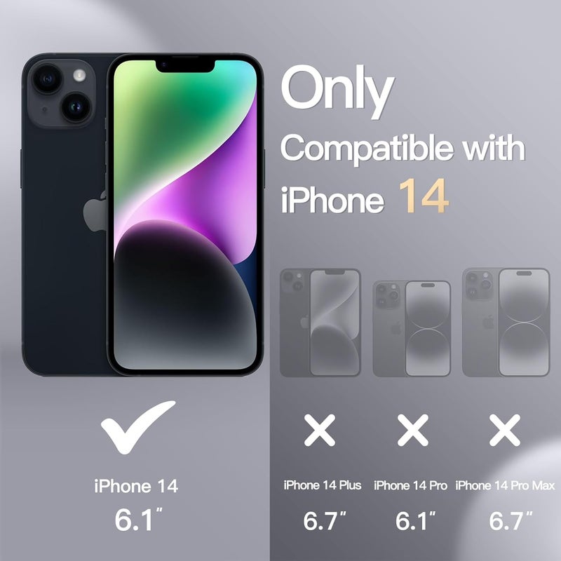 for iPhone 14 - Silky-Soft Touch Full-Body Protective ( ) - Image 2