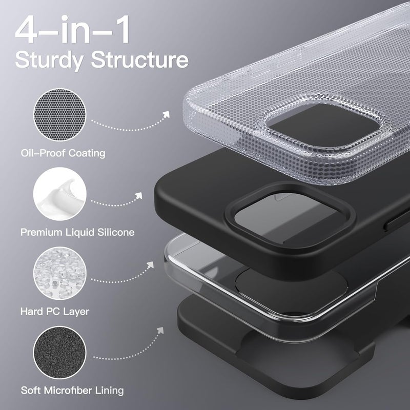 for iPhone 14 - Silky-Soft Touch Full-Body Protective ( ) - Image 3