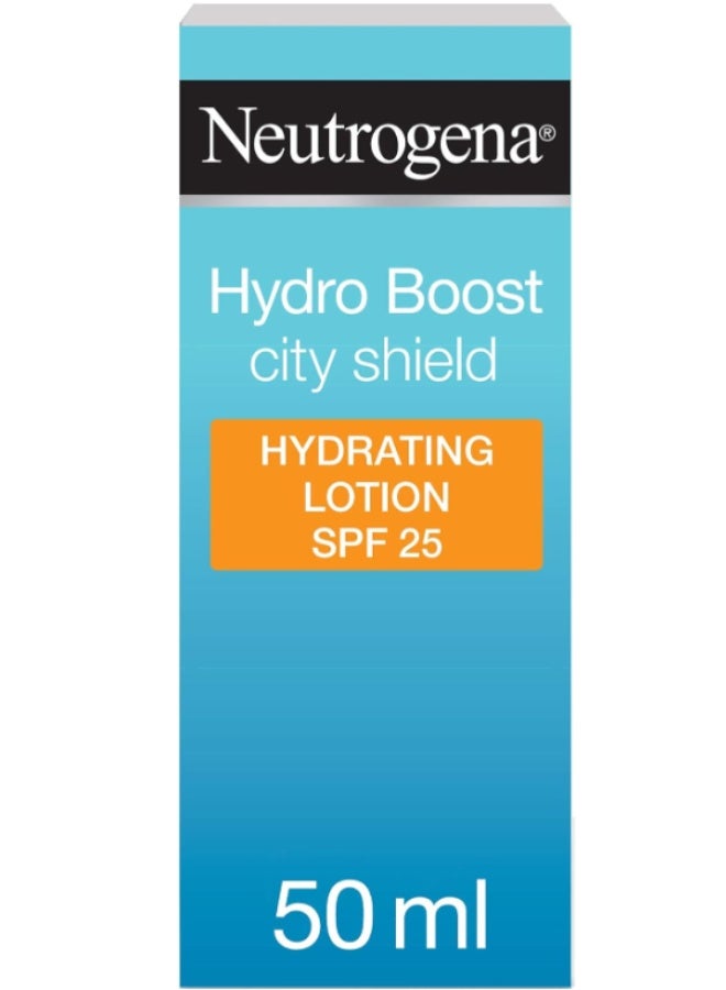 نيوتروجينا نيتروجينا، مرطب، هايدرو بوست، درع المدينة، SPF 25 - Image 1