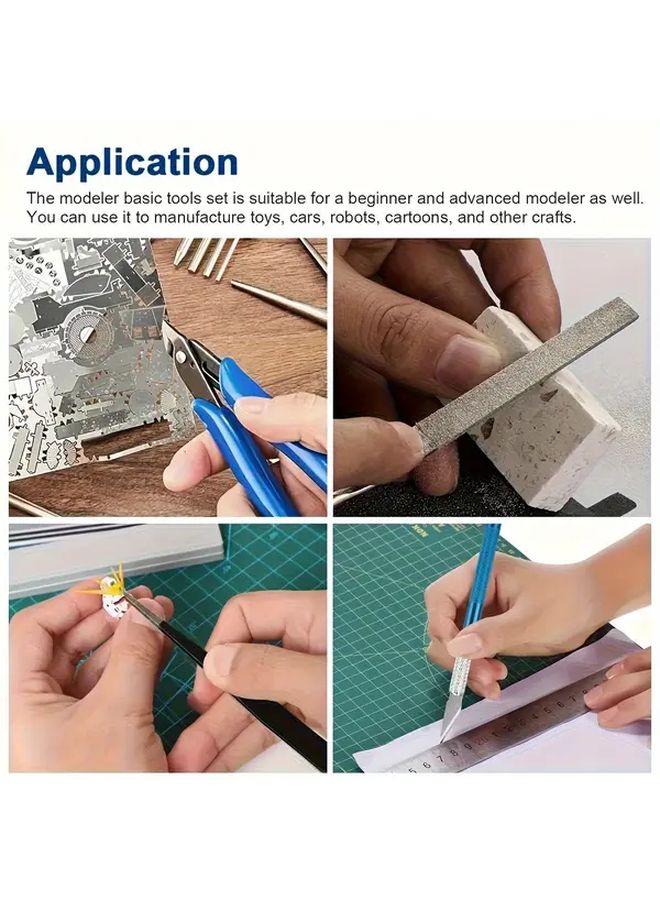 13 Pieces Stainless Steel Model Artifact For Handmade Vehicle And Building Model Production Maintenance And Assembly - Image 3
