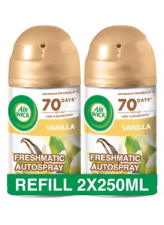 Air Wick Freshmatic Autospray Refill Vanilla Twin Pack  - Image 1