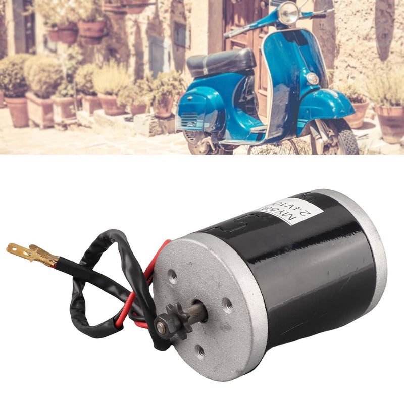 MY6812V 24V 100W High Speed Brushed DC Motor with Belt Pulley for Electric Scooter - Image 4