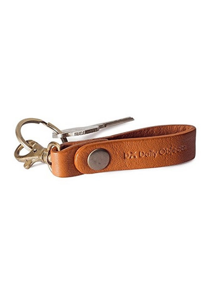 Dailyobjects Real Leather Key Chain Colour- Tan - Brown - Image 5